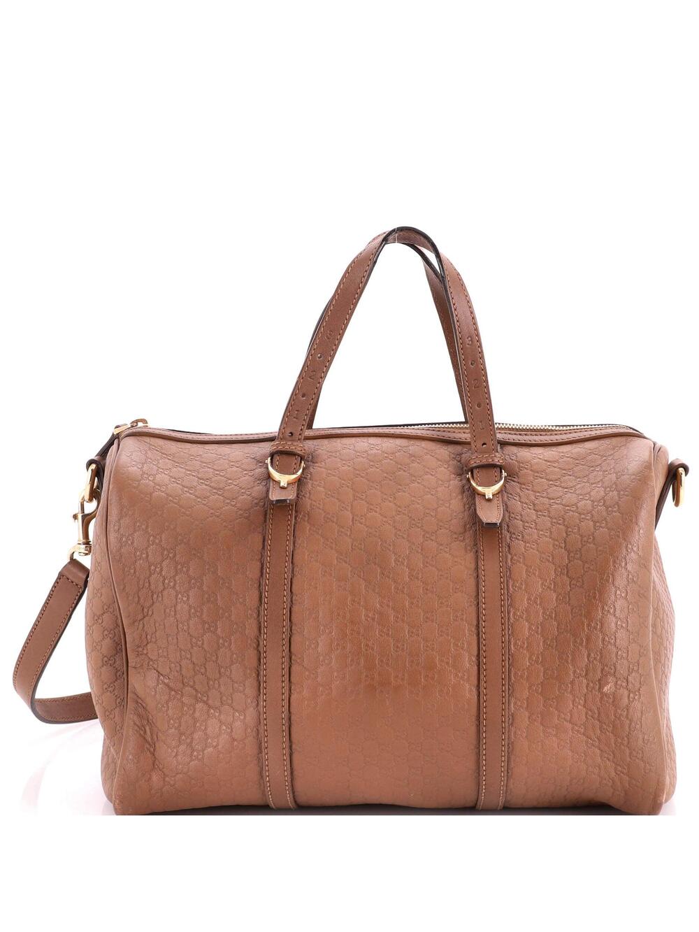 Nice Boston Bag Microguccissima Leather #377541G84B